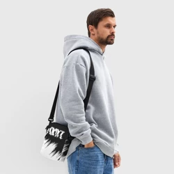 Сумка через плечо 3D Dayz штрихи красок - фото 2