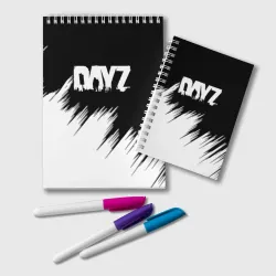 Блокнот Dayz штрихи красок