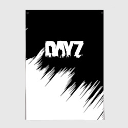 Постер Dayz штрихи красок