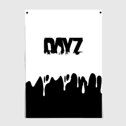 Постер DayZ краски подтёки