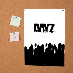 Постер DayZ краски подтёки - фото 2