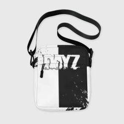 Сумка через плечо 3D Dayz текстура черно белые краски