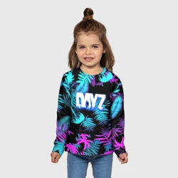 Детский лонгслив 3D Dayz неоновые тропики - фото 2
