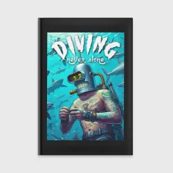 Ежедневник Bender - diving never alone