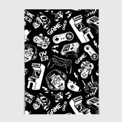 Постер Retro gamer pattern 