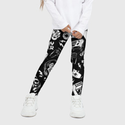 Детские леггинсы 3D Retro gamer pattern - фото 2