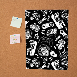 Постер Retro gamer pattern  - фото 2