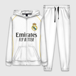 Женский костюм 3D Реал Мадрид домашняя форма 2025 2026