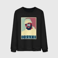 Мужской свитшот хлопок Rapper Drake