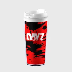 Термокружка-непроливайка Dayz текстура краски монстр