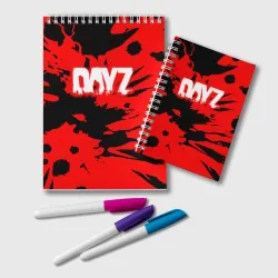 Блокнот Dayz текстура краски монстр