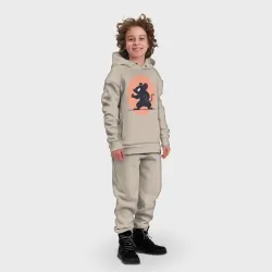 Детский костюм хлопок Oversize Бойцовая мышь - фото 2