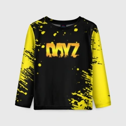 Детский лонгслив 3D Dayz краски желтые краски