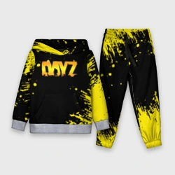 Детский костюм с толстовкой 3D Dayz краски желтые краски