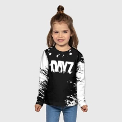 Детский лонгслив 3D Dayz краски брызги - фото 2