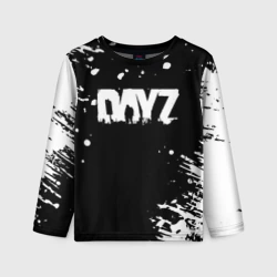 Детский лонгслив 3D Dayz краски брызги