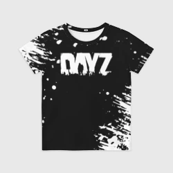 Детская футболка 3D Dayz краски брызги