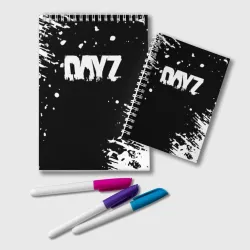 Блокнот Dayz краски брызги