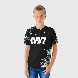 Детская футболка 3D Dayz краски брызги - фото 2