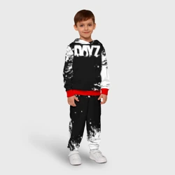 Детский костюм с толстовкой 3D Dayz краски брызги - фото 2