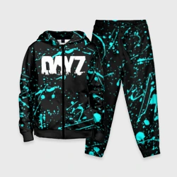 Детский костюм 3D Dayz голубые краски