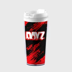 Термокружка-непроливайка Dayz штрихи красок