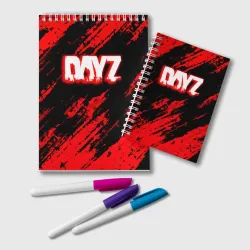 Блокнот Dayz штрихи красок