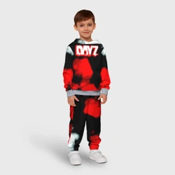 Детский костюм с толстовкой 3D Dayz дым текстура - фото 2
