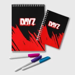 Блокнот Dayz штрихи красок