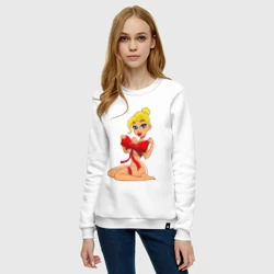 Женский свитшот хлопок Супер блондинка - фото 2