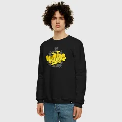 Мужской свитшот хлопок Wu-Tang tag - фото 2