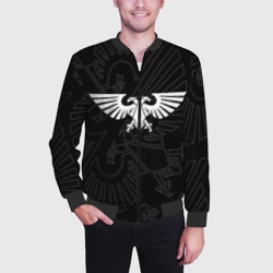 Мужской бомбер 3D Вархаммер - Империум человечества - фото 2