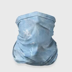 Бандана-труба 3D Ледяные цветы 