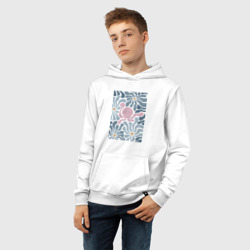 Детская толстовка хлопок Такопи в цветах - фото 2