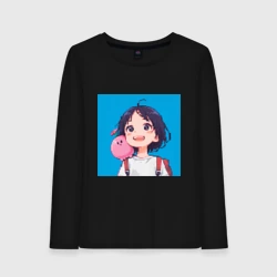 Женский лонгслив хлопок Сидзука Кудзэ