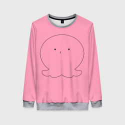 Женский свитшот 3D Такопи и его Первородный грех