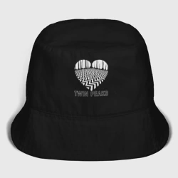 Детская панама хлопок Twin Peaks heart 