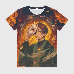 Женская футболка 3D Хаято Суо - Ветролом