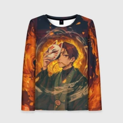 Женский лонгслив 3D Хаято Суо - Ветролом