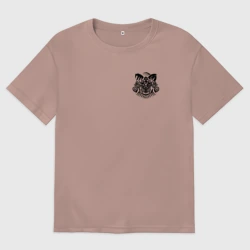 Женская футболка хлопок Oversize Тогамэ арт - Ветролом