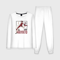 Женская пижама с лонгсливом хлопок Hayato - Ветролом
