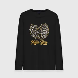 Мужской лонгслив хлопок Wu-Tang killa bees