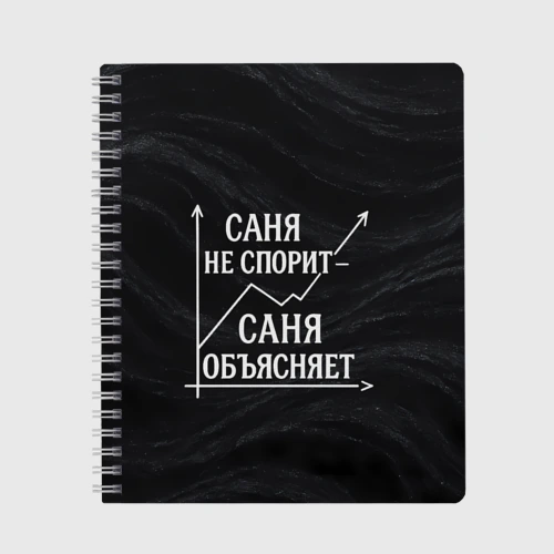 Тетрадь Саня не спорит Саня объясняет