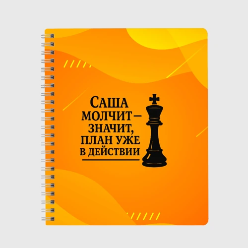 Тетрадь Саша молчит план в действии