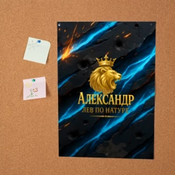 Постер Александр лев  по натуре - фото 2