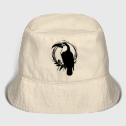 Детская панама хлопок Тукан в круге