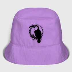 Мужская панама хлопок Тукан в круге