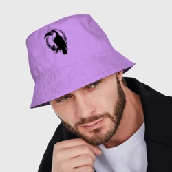 Мужская панама хлопок Тукан в круге - фото 2