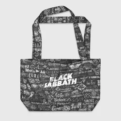 Пляжная сумка 3D Black Sabbath pattern