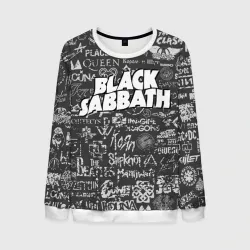 Мужской свитшот 3D Black Sabbath pattern